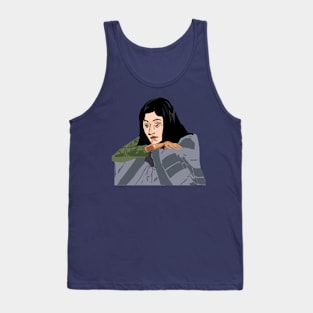 a sad women Tank Top